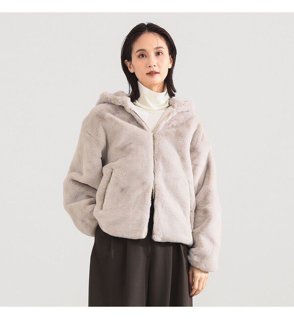 BEAMS SELECTION for WOMEN「TATRAS / YUMOLA ボア ブルゾン」|ブルゾン・スタジャン|