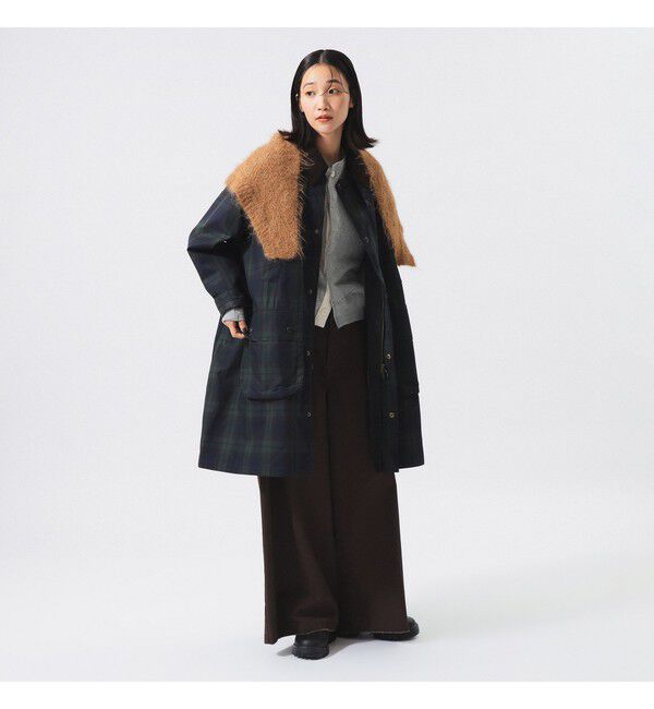 BEAMSBOY「【別注】Barbour / Balvenie Jacket 26FW」|ダッフルコート|BLACK_WATCH