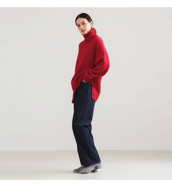 BEAMS SELECTION for WOMEN「SLOANE / 3ゲージ ジーロンラム タートルネック ニット」|ニット・セーター|