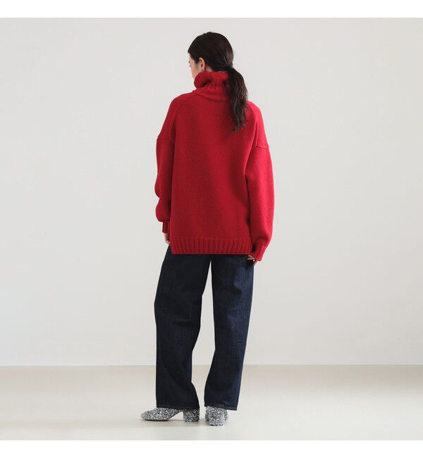 BEAMS SELECTION for WOMEN「SLOANE / 3ゲージ ジーロンラム タートルネック ニット」|ニット・セーター|
