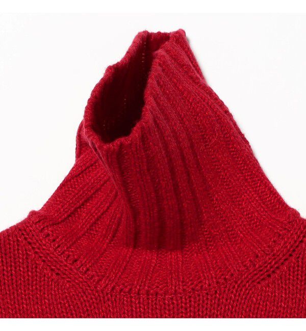 BEAMS SELECTION for WOMEN「SLOANE / 3ゲージ ジーロンラム タートルネック ニット」|ニット・セーター|