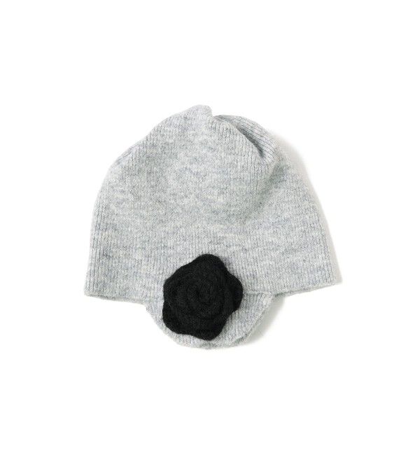 BEAMS SELECTION for WOMEN「【別注】Casselini / フラワー ニット帽」|ニット帽|
