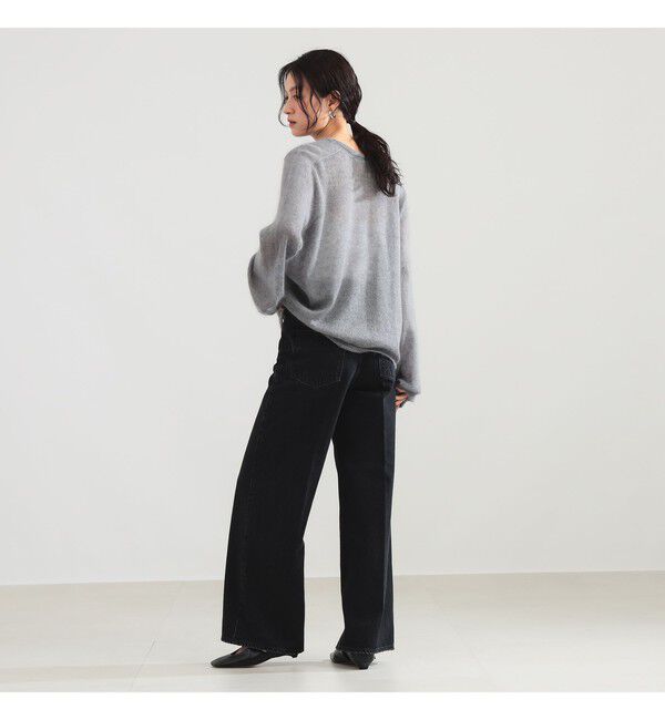 Demi-Luxe BEAMS 「モヘヤ シルク ロングスリーブニット」|ニット・セーター|