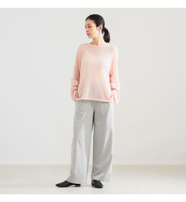 Demi-Luxe BEAMS 「モヘヤ シルク ロングスリーブニット」|ニット・セーター|