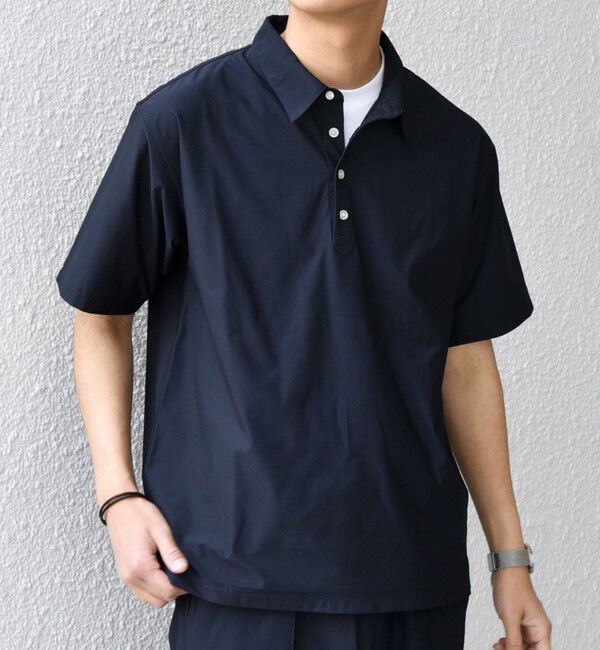 SHIPS any「【WEB限定】SHIPS any: 360&deg; THE CIRCLE STRETCH ポロシャツ(セットアップ対応)◇」|ポロシャツ|