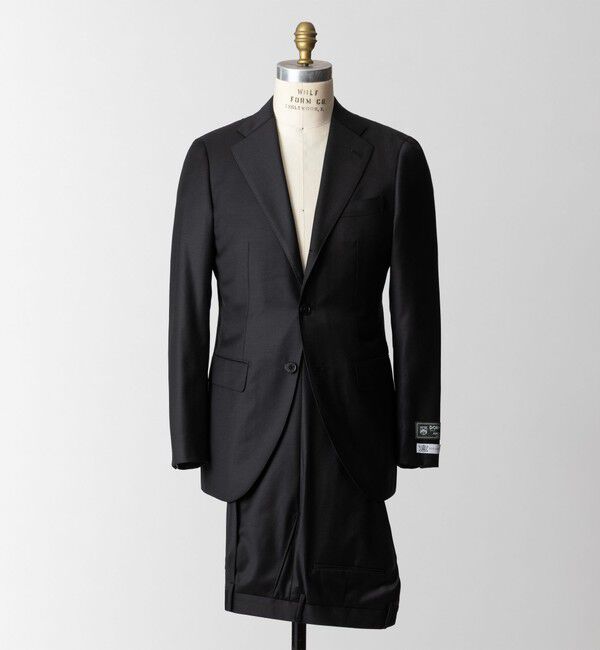 SHIPS「SHIPS: ラグジュアリー DORMEUIL Super 100's スーツ」|スーツ|ブラック
