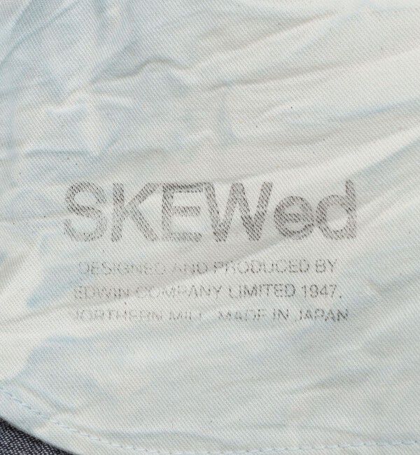 SHIPS「SKEWed: CHETOPA TROUSERS」|デニム|