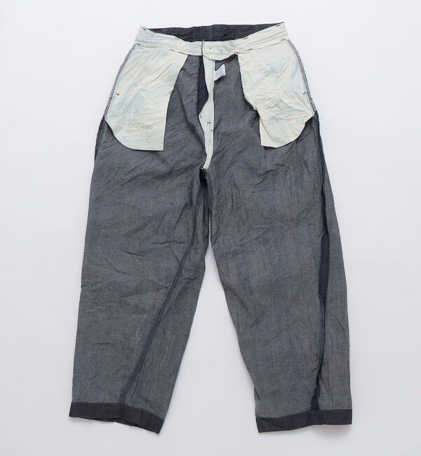 SHIPS「SKEWed: CHETOPA TROUSERS」|デニム|