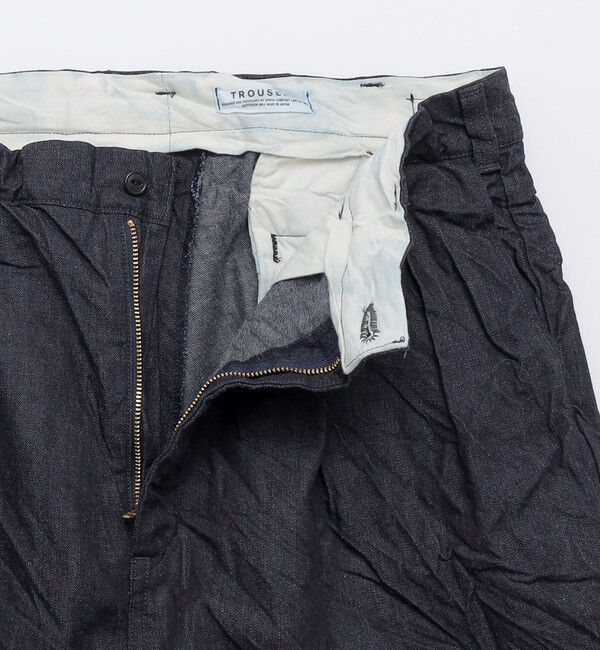 SHIPS「SKEWed: CHETOPA TROUSERS」|デニム|