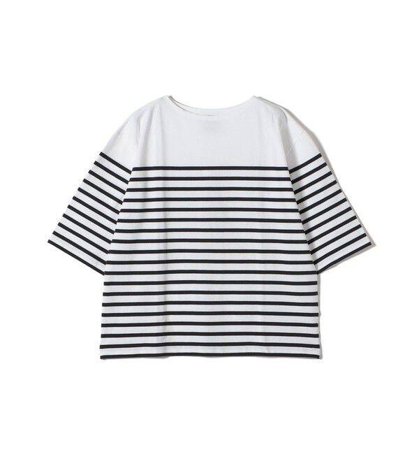 SHIPS for women「【SHIPS別注】Le minor: パネル ボーダー チュニック」|Tシャツ・カットソー|