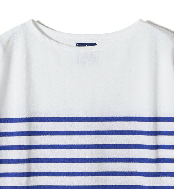 SHIPS for women「【SHIPS別注】Le minor: パネル ボーダー チュニック」|Tシャツ・カットソー|