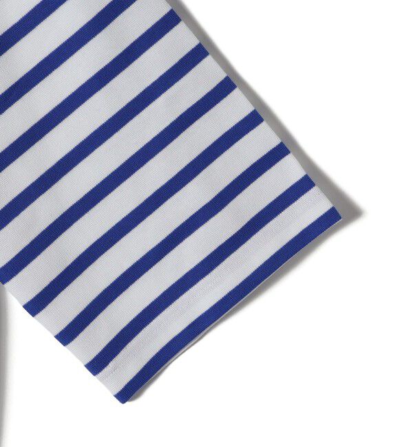 SHIPS for women「【SHIPS別注】Le minor: パネル ボーダー チュニック」|Tシャツ・カットソー|