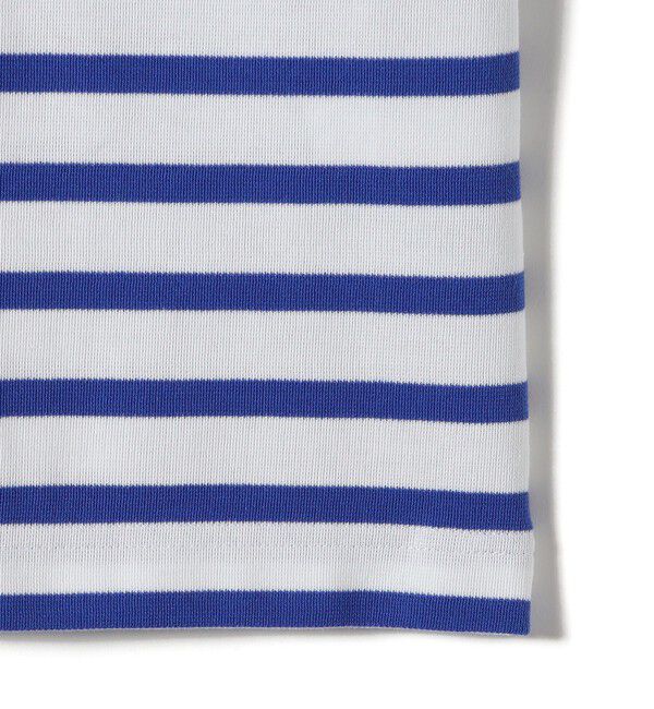 SHIPS for women「【SHIPS別注】Le minor: パネル ボーダー チュニック」|Tシャツ・カットソー|