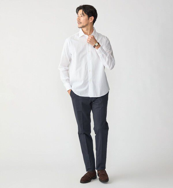 SHIPS「MADE IN JAPAN SMOOTH TEX ワイドカラー ワッシャー シャツ」|シャツ・ブラウス|
