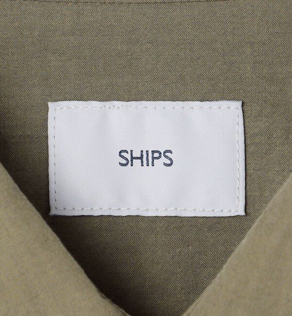 SHIPS「MADE IN JAPAN SMOOTH TEX ワイドカラー ワッシャー シャツ」|シャツ・ブラウス|