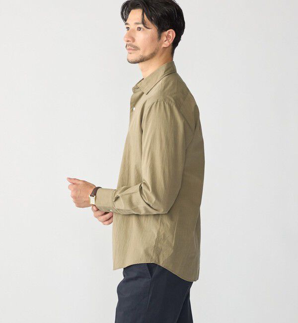 SHIPS「MADE IN JAPAN SMOOTH TEX ワイドカラー ワッシャー シャツ」|シャツ・ブラウス|