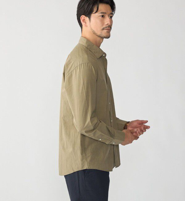 SHIPS「MADE IN JAPAN SMOOTH TEX ワイドカラー ワッシャー シャツ」|シャツ・ブラウス|