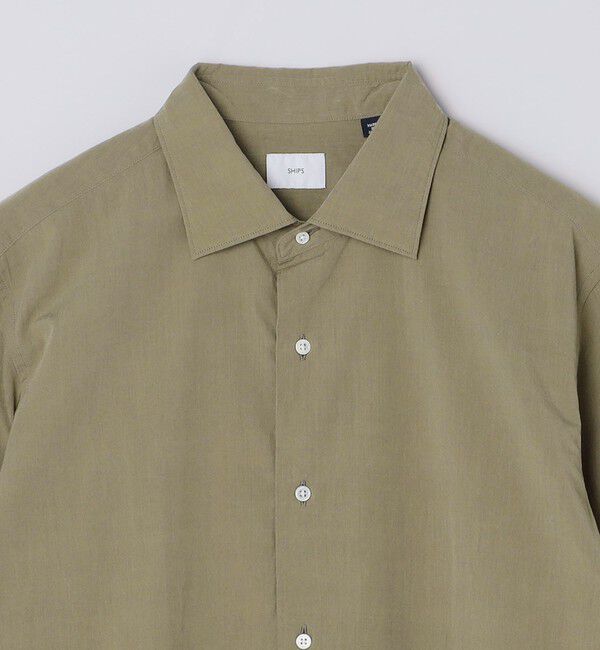 SHIPS「MADE IN JAPAN SMOOTH TEX ワイドカラー ワッシャー シャツ」|シャツ・ブラウス|