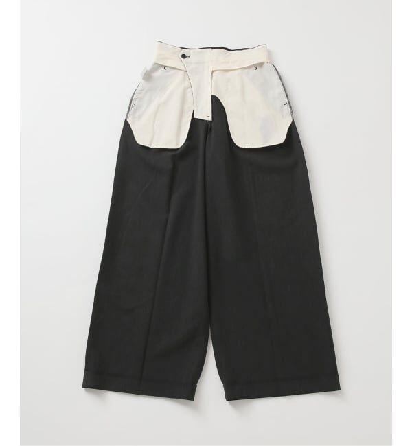 OUTDOOR PRODUCTS Usual Things「ORDINARY タックワイドスラックス セットアップ対応」|スラックス|