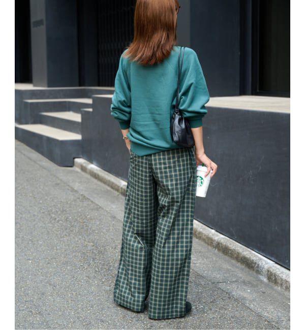 OUTDOOR PRODUCTS Usual Things「COTTON CHECK PAJAMA PT」|スラックス|
