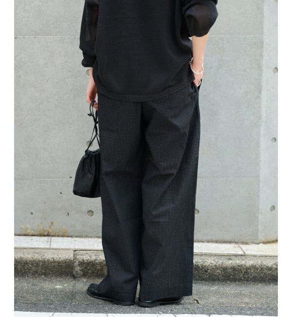 OUTDOOR PRODUCTS Usual Things「COTTON CHECK PAJAMA PT」|スラックス|