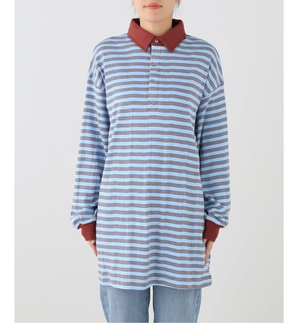 OUTDOOR PRODUCTS Usual Things「miller prib rugger tops」|Tシャツ・カットソー|サックスブルー