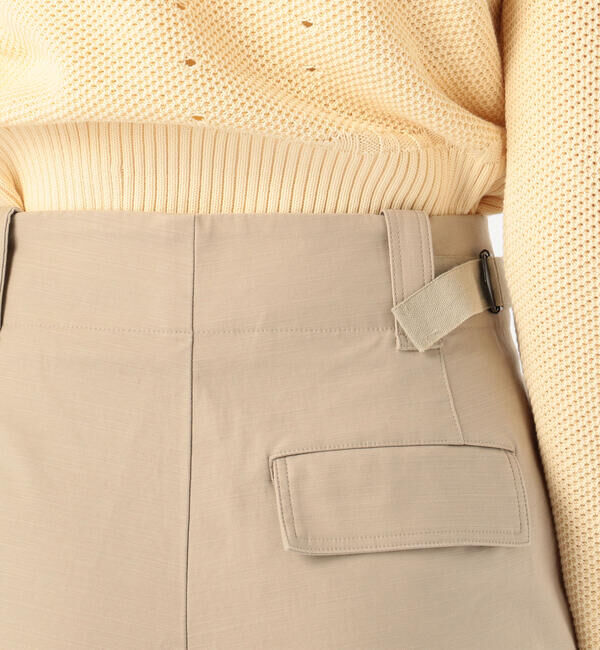 MACPHEE「バックサテンスラブ ミリタリーパンツ」|その他|