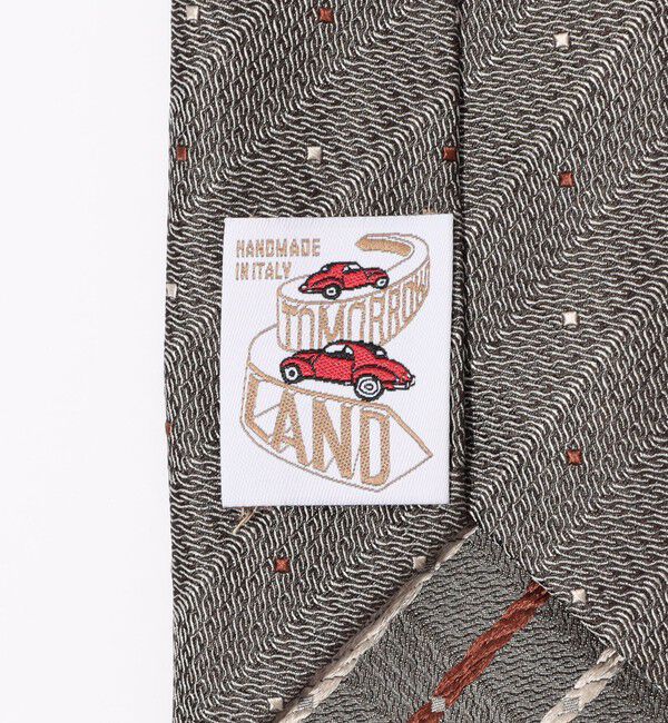 TOMORROWLAND GOODS「TOMORROWLAND MADE IN ITALY シルクジャカード 小紋柄ネクタイ」|ネクタイ・蝶ネクタイ|