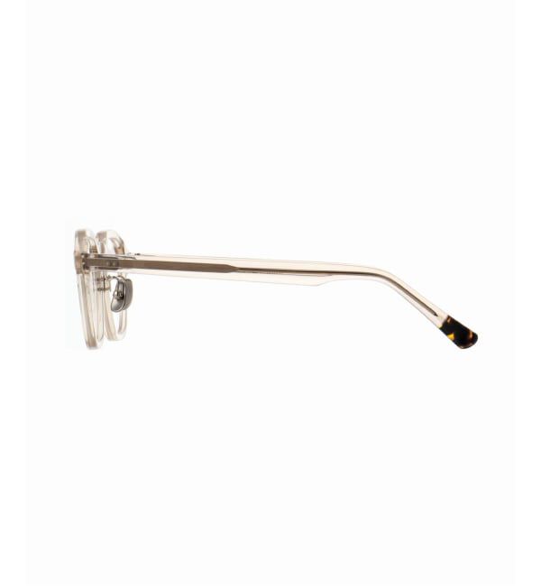 EYETHINK「BLANC.. 別注 BM010  CLR BRN ex Optical」|メガネ|
