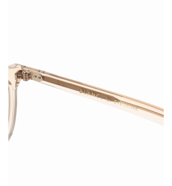EYETHINK「BLANC.. 別注 BM010  CLR BRN ex Optical」|メガネ|