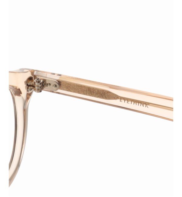 EYETHINK「BLANC.. 別注 ET004  CHAMPAGNE ex Optical」|メガネ|