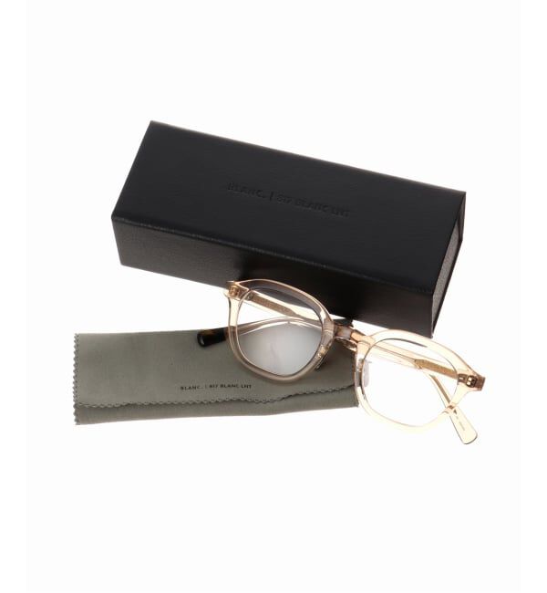 EYETHINK「BLANC.. 別注 ET004  CHAMPAGNE ex Optical」|メガネ|