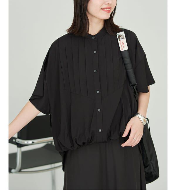 SLOBE IENA「《WEB限定/追加》ピンタックスピンドルブラウス」|シャツ・ブラウス|