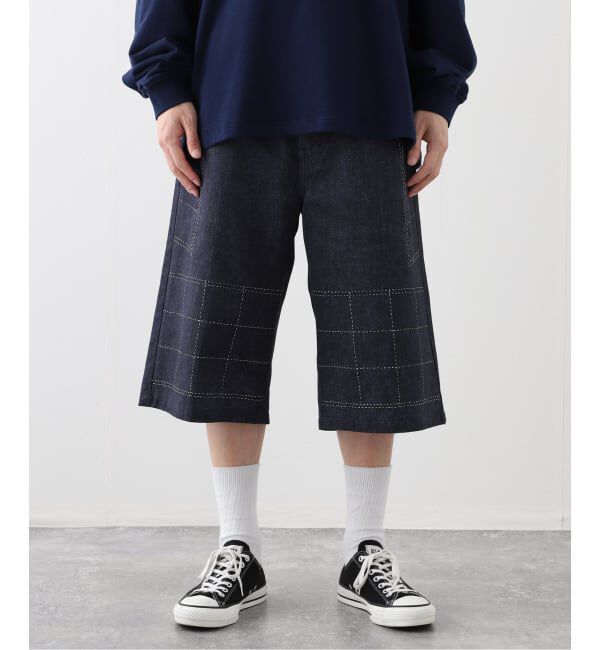 Paris Saint-Germain「【Poggy &times; Paris Saint-Germain】DEAR PSG PRINTED BAGGY SHORTS」|デニム|
