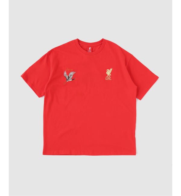 Liverpool FC「【Liverpool FC / リバプールFC】 SUKA EMBROIDERY TSH TOKYO」|Tシャツ・カットソー|レッド