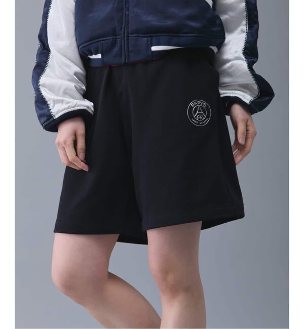 Paris Saint-Germain「【Paris Saint-Germain / パリ・サン＝ジェルマン】 JP METALIC LOGO SHORTS」|その他|ブラック