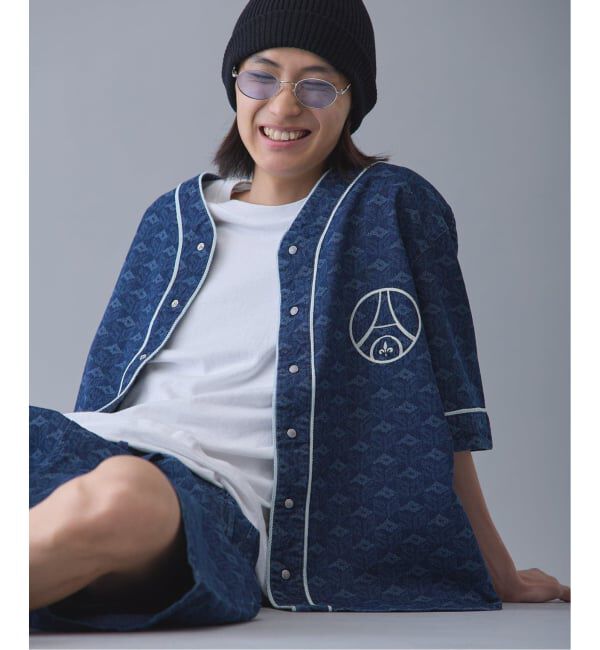 Paris Saint-Germain「《追加》【Paris Saint-Germain 】JP Baseball ShirtJP Baseball Shirt」|シャツ・ブラウス|