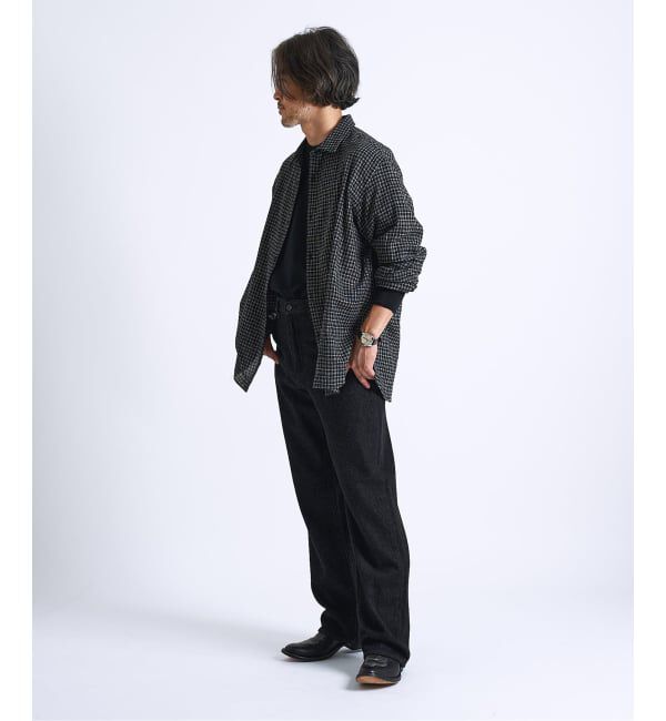 EDIFICE「ルーズ デニム  ストレート 5PK パンツ」|デニム|