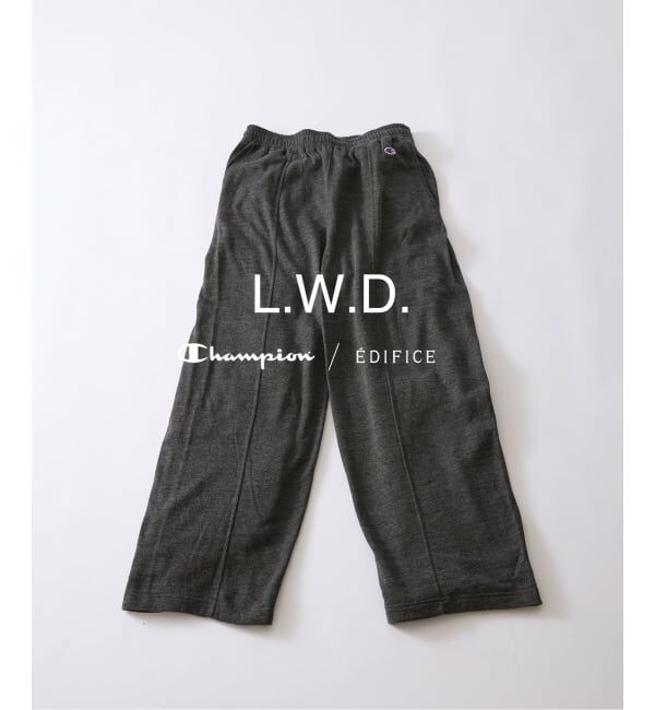 EDIFICE「《予約》Champion / チャンピオン for EDIFICE「L.W.D.」Sweat Pants」|その他|グレー