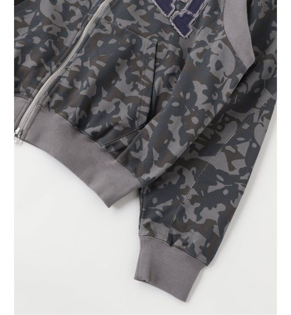 PULP「P.A.M. / パム ABC FUR TRIM HOODED ZIP THRU SWEAT」|パーカー|