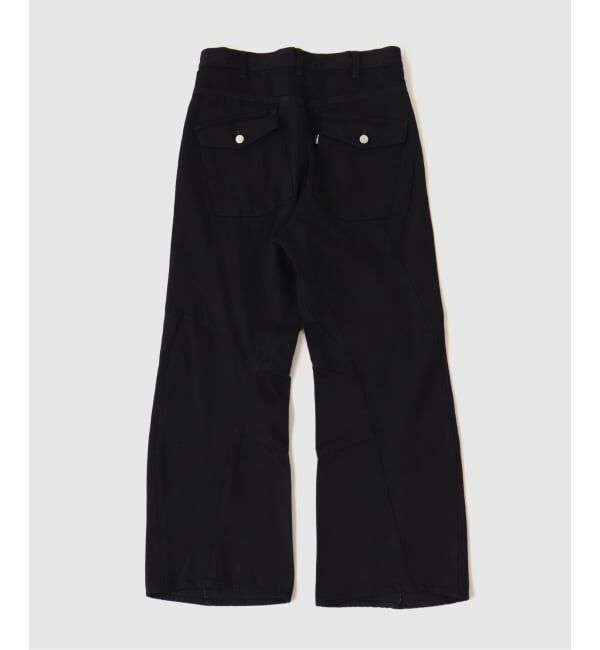 PULP「JIEDA / ジエダ ENGINEERED DRAPING FLARE DENIM PANTS」|デニム|