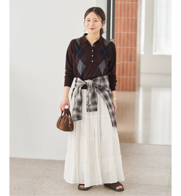 JOURNAL STANDARD「ウォッシャブルウール ポロシャツ」|ニット・セーター|