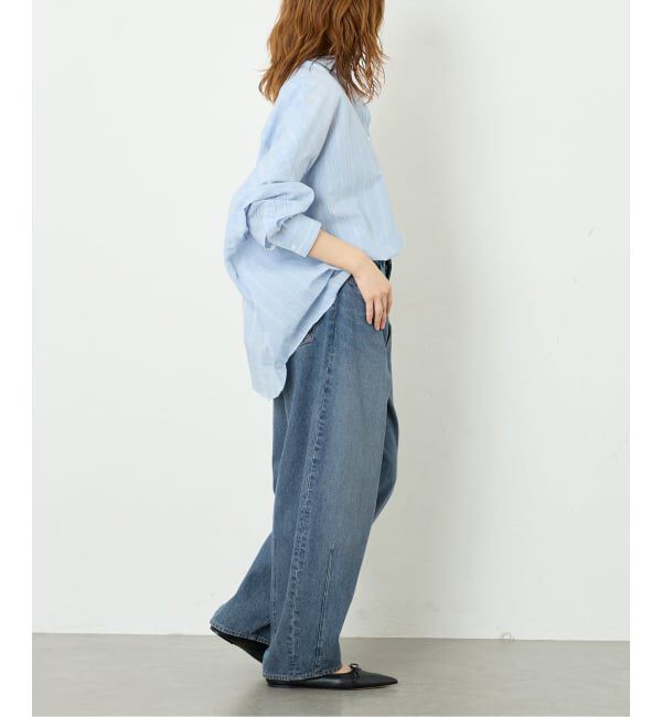 journal standard L'essage「12.5oz バルーンデニムパンツ」|デニム|