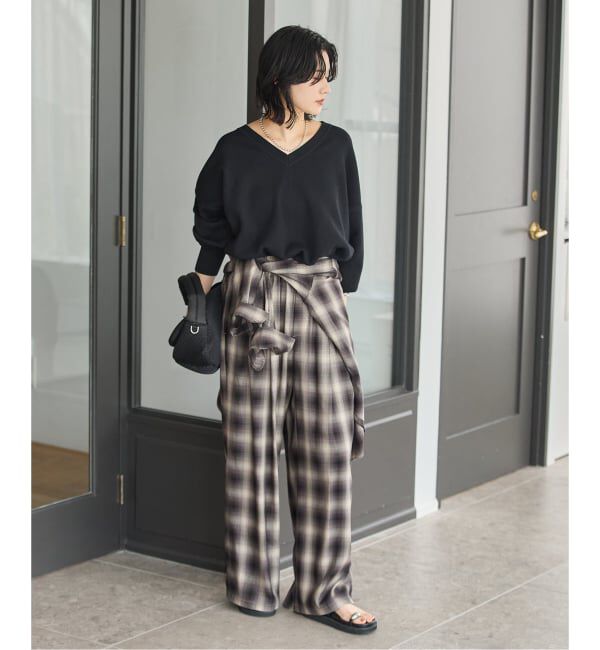 JOURNAL STANDARD「リヨセルチェックパンツ」|その他|