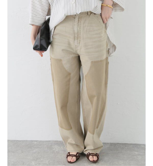journal standard L'essage「INSCRIRE/アンスクリア Color Denim Double Knee デニムパンツ」|デニム|