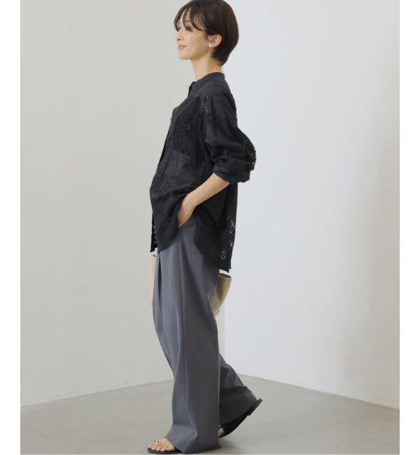 JOURNAL STANDARD relume「《WEB限定追加4》パッチワークレースシャツ」|シャツ・ブラウス|