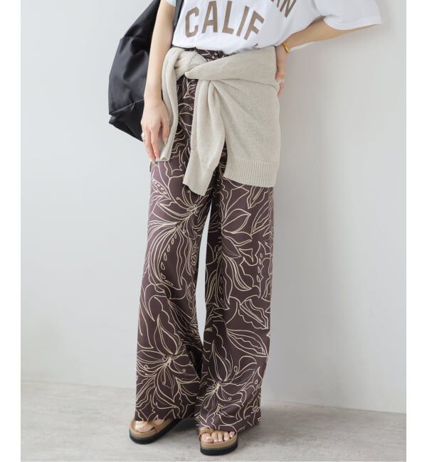 JOURNAL STANDARD relume「【BILA77/ヴィーラセブンティセブン】CASTILLO PANT」|スラックス|ブラウン