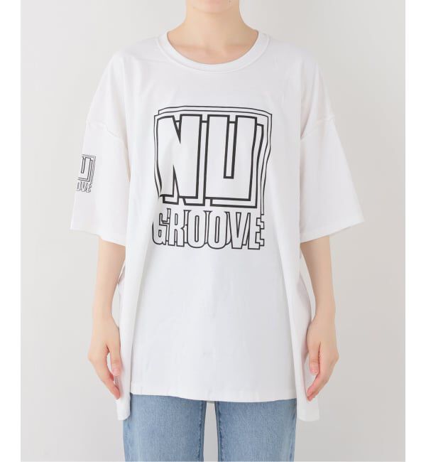 journal standard L'essage「ISNESS MUSIC/イズネス ミュージック NU GROOVE Tシャツ」|Tシャツ・カットソー|ホワイト