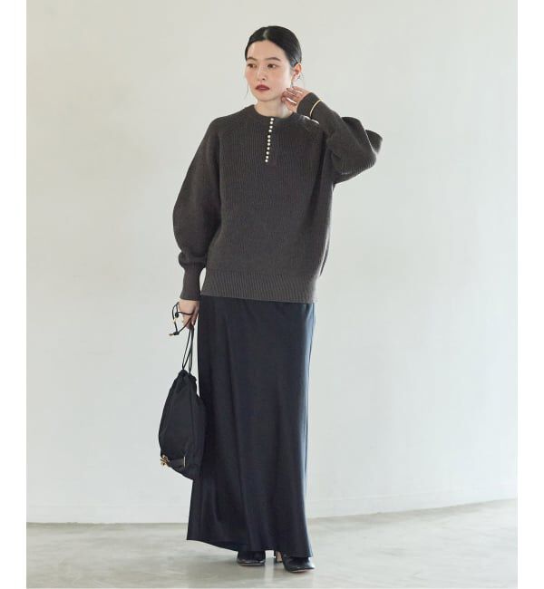 journal standard L'essage「《WEB限定カラー/追加予約2》パールスキッパープルオーバー」|ニット・セーター|