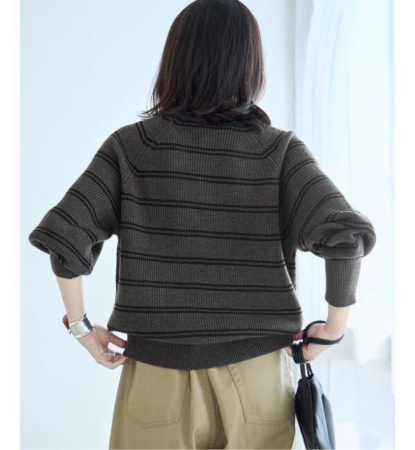 journal standard L'essage「《WEB限定カラー/追加予約2》パールスキッパープルオーバー」|ニット・セーター|